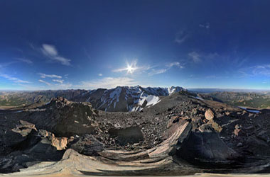 Trekking cumbre del Challhuaco